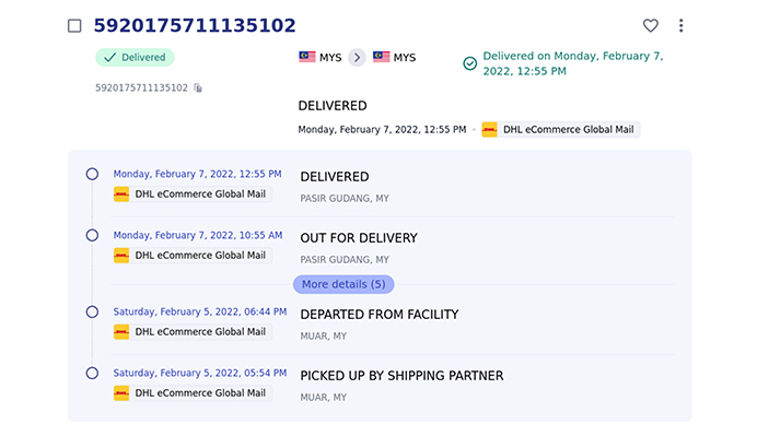 Shipping Process