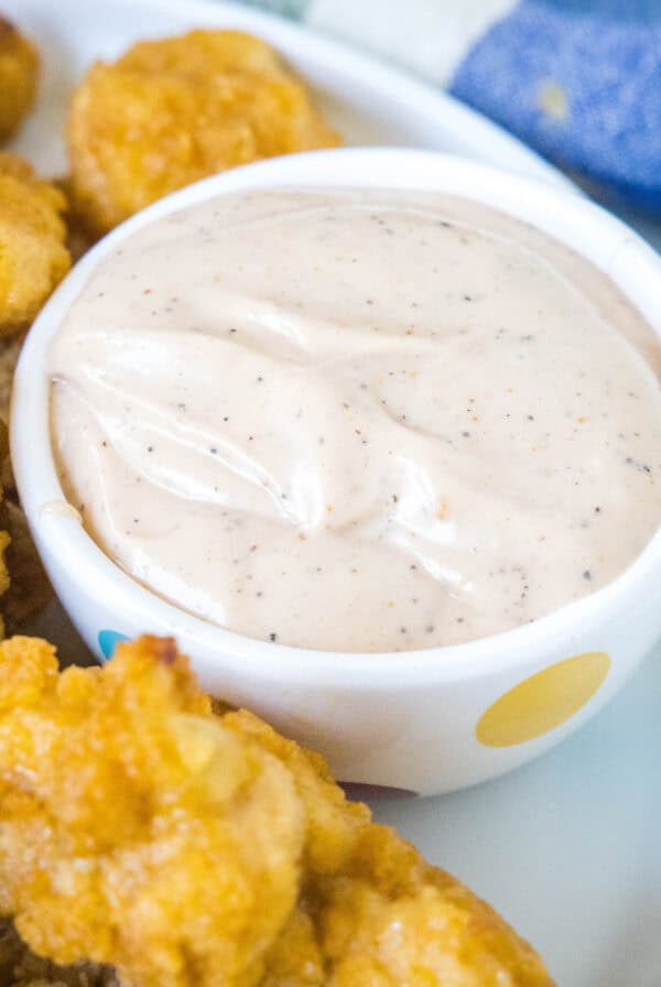canes sauce in a bowl