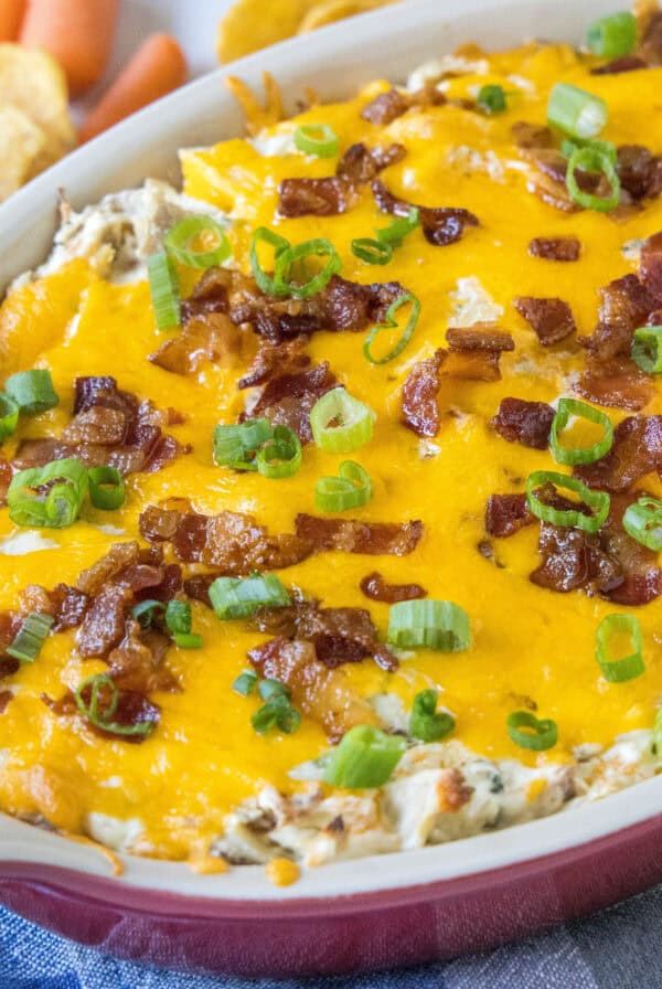 close up chicken bacon ranch image