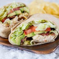 A sandwich sitting on top of a table
