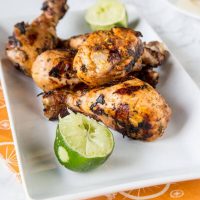 Chili Lime Grilled Chicken Drumsticks - add a ton of flavor to your chicken with this chili lime marinade. You can use on drumsticks, chicken breasts or just about anything for a quick and easy dinner.
