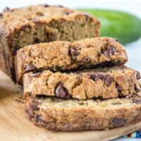 A piece of bread on a plate