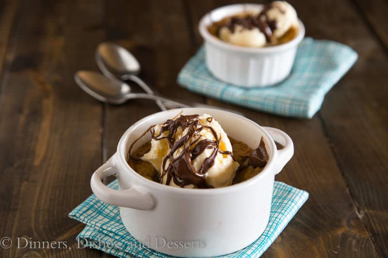 Deep Dish Cookies for 2 {Dinners, Dishes, and Desserts}