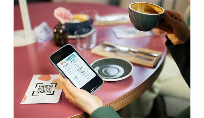 Customer Accessing Menu Without Difficulty
