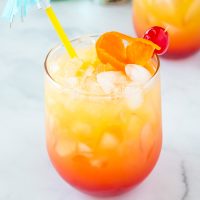 Mai Tai Drink - get all the taste of the tropics with this fruity and refreshing cocktail!