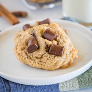 close up cropped mexican chocolate chip cookies