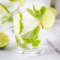 Mojito Margarita - The perfect combination of two of your favorite cocktails! This is a blend of a classic mojito and a classic margarita for a delicious and refreshing Mojito-rita!