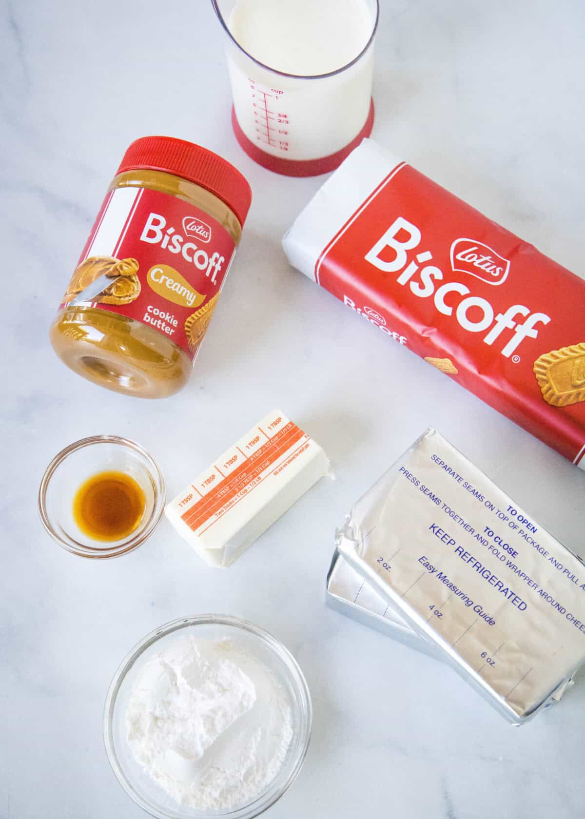 biscoff cheesecake ingredients