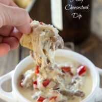 Philly Cheesesteak Dip - the classic sandwich turned into a dip