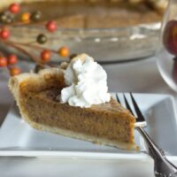 Pumpkin Pie - Homemade pumpkin pie is the ultimate pie for the holidays. Super easy to make and full of delicious spices.