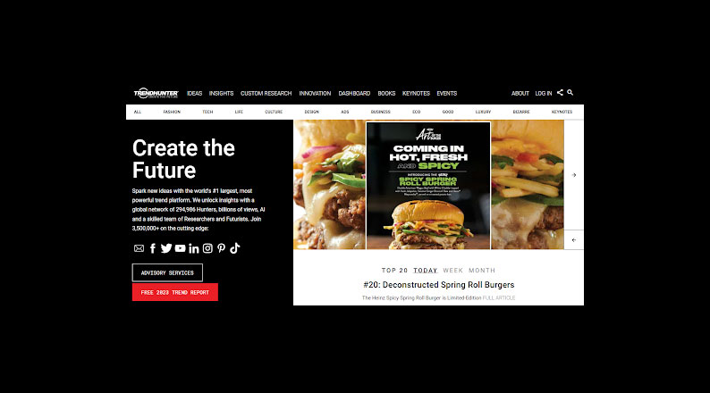 Trend Hunter for Innovative Ideas