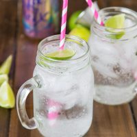 Vodka Soda Recipe - a classic easy to make cocktail that uses La Croix, vodka and a twist of lime. Crisp, refreshing and delicious.