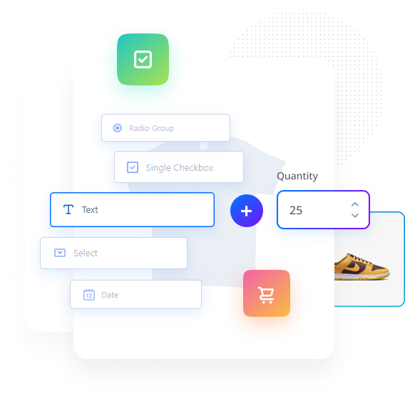 Woocommerce Custom Product Addons - Fields With Quantity