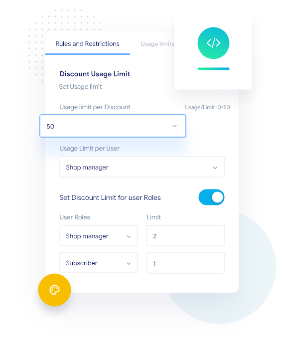 WooCommerce Dynamic Pricing With Discount Rules - Usage Limit for Discounts
