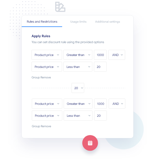 WooCommerce Dynamic Pricing With Discount Rules - Conditions for applying discounts